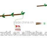 Cute Cat Plush Toy/plush Cat Rod Toy/plush Pet Toy thumbnail-1