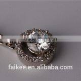 Cheap 925 Sterling Silver Pendant Necklace,Classic Silver Pendant,925 Sterling Silver Diamond Necklace thumbnail-5