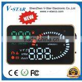 5.5" Head Up Display With OBD2 Interface Plug and Play Speeding Warn System HUD