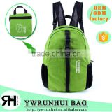 Fashion Nylon Waterproof Sports Folding Backpack Promotional day backpack                        
                                                Quality Choice
