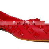 2015 Unique Design Flat Shoes China Classic Red Shoes With Pointed Toe thumbnail-4