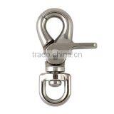 5013ZS Zinc Diecast Square Eye Dog Leash Snap Hook thumbnail-1