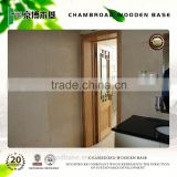 100% quality warranty solid wooden door