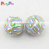 2016 Hot Selling Economic Striated Custom Printed Bouncy Balls thumbnail-2