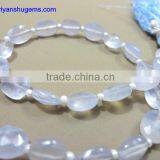 Lavender Faceted Oval