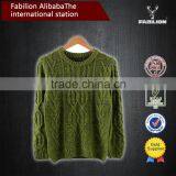 The European and American Style Fashion Blended for Round Collar Sweater