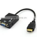 High Speed 24K Gold Plated Cable Vga a Hdmi Convertidor With Factory Price thumbnail-2