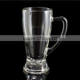 Customized big Glass beer mug, Beer mug cup, Glass drinking mug, Promotional beer mugs, PTM2012