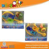 Custom design animal funny pvc toy baby bath toys bath accessory set for kids bath baby toys