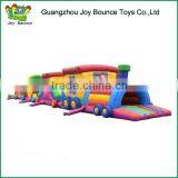 Large Inflatable Playground Obstacles Course Inflatable Jumping Obstacle