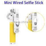 Wholesale Wired Selfie Stick, Mini Monopod Selfie Stick As Seen on TV