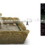Ceramic Outdoor Garden Solar Bird Water Fountain thumbnail-1