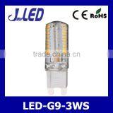 3014SMD Silicome 3W Ce Led Light g9