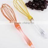 Silicone Traditiona Hand Whisk Stirrer Mixer Rotate Egg Beater Kitchen Tool New thumbnail-2