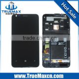 For Nokia Lumia 620 LCD Digitizer Touch Screen with Frame, for Nokia Lumia 620 Spare Parts
