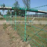 Powder coated or galvanized barbed wire for sale