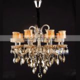 Amber Crystal chandelier Fairy Lights
