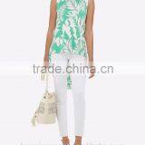 Women Summer Clothing Long Tank Top African Printed Long Back Designs thumbnail-3
