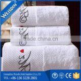 Weisdin Luxury Hotel Supplies Custom Logo Cotton Bath Towels Set Quality Choice thumbnail-1