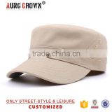 Popular design flat top military cap