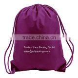 Promotional and Durable Polyester Drawstring Bag, Custom Drawstring Backpack Bag, Eco Bag Polyester With Metal Eyelets