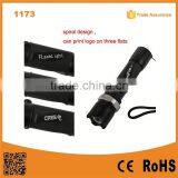 1174 New Multi Function Zoomable Police Torch Emergency Window Breaking Tool Light