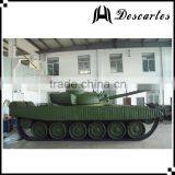 War Weapon 6m Long Large Inflatable Replica Military Tank for Advertising thumbnail-1