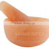 Himalayan Salt Mortar and Pestle in Different Sizes thumbnail-4