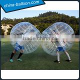 1.0mm PVC/TPU inflatable ball suit,bumper ball,human bubble ball cheap price