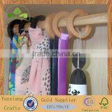 Wooden Scarf Display Hanger Ring thumbnail-3