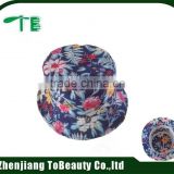 Wholesale Flower Custom Printed Bucket Hats