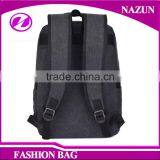 OEM Factory Custom Fashion Black Notebook Laptop Backpack Trendy Mens Canvas Backpack thumbnail-6
