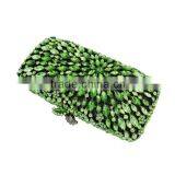 Clear Plain Green Crystal Clutch Evening Bag Bridal Wedding Party Stone Handbags (8717A-G2) thumbnail-6