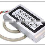 High Quality Metal Case Waterproof Standalone 125khz Access Control Reader Relay Control With Keypad thumbnail-3