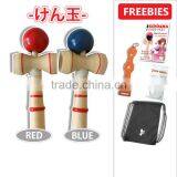 New Mini Kendama Wooden Ball Toy Limited Edition Blue/ Red KK980