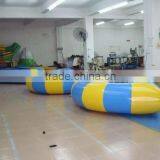Half Round Half Circle on Water Inflatable Trampoline thumbnail-1