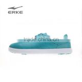 ERKE 2014 women casual shoes suede fashion women flat sole lace up shoe for women and girls