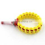 Fashion Paracord Bracelet With Logo and Metal Closure thumbnail-2