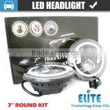 7'' Head Light Led Sealed Beam for Jeep Round Headlight thumbnail-6