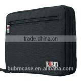 Black Fahionable 9.7 Inch Tablet Case for Notebook Tablet Sleeve Pouch Portable Accessories Organizer