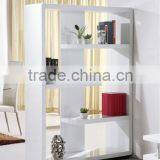European Style Modern Simple Wooden High Glossy Book Shelf