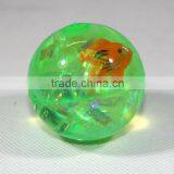 Factory Price 55mm Pvc Plastic Led Flashing Bouncy Water Ball Bouncing Toy Ball thumbnail-3