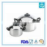 New Design of S.s.pasta Pot Set /cookware With Leaking Hole