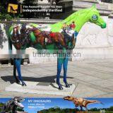 My Dino-C050 Life Size Fiberglass Horse Statue for Outdoor Decoration thumbnail-3