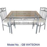 Dining Room Set, Home Furniture, Metal Dining Set thumbnail-1