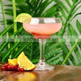 250ml polycarbonate unbreakable Coupe cocktail glasses bar drink ware