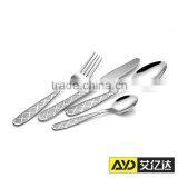 Food Grade! Stainless China Flatware With Plastic Handle Dishwasher Safe thumbnail-4