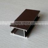 High Quality Brown Powder Coat Aluminium Sliding Window Profile thumbnail-1