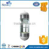 Best-selling Luxurious 600kg Lift 6 Person Passenger Elevator thumbnail-1