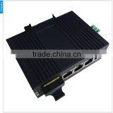 5 Port 1F+4T Industrial Fiber Optical Switch, Fiber Optic Media Converter I305A thumbnail-3